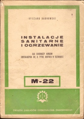 Instalacje sanitarne I Ogrzewanie Dąbrowski 1974