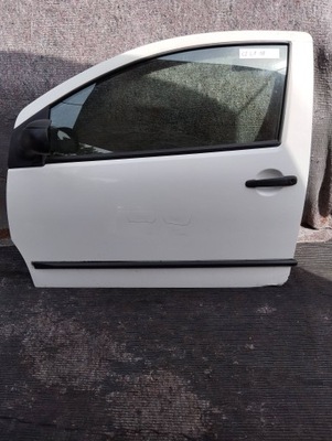 Двері ліва citroen c2 білий скло фото №1