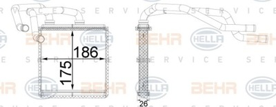 CALENTADOR NISSAN QASHQAI 1,6/2,0 06-13 8FH351511-644  