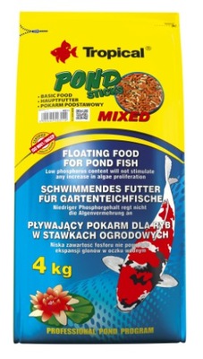 POND STICKS MIXED karma dla rybek ozdobnych 4 kg