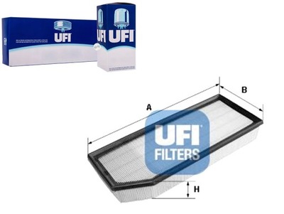 UFI ФІЛЬТРА ФИЛЬТР ВОЗДУХА