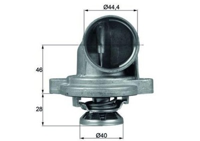 MAHLE TI 23 80 TERMOSTAT, MATERIAL COOLING  