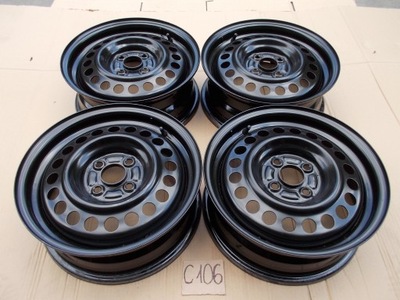 4 PIEZAS LLANTAS 15 HONDA JAZZ I II INSIGHT CIVIC 5,5J 4X100 ET45 / ORIGINAL  