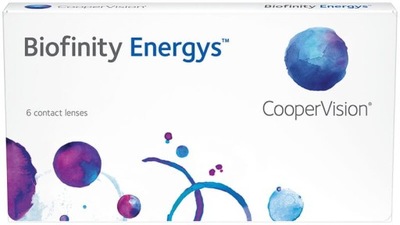 Soczewki miesięczne Biofinity Energys 6 moc -4,25