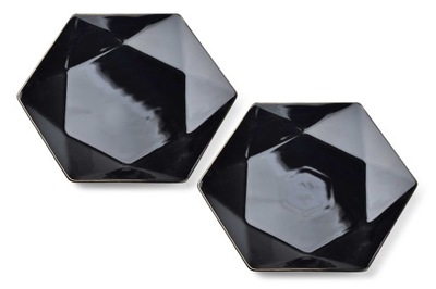 RALPH BLACK Komplet 2 talerzy płaskie 32,5x 28.5cm