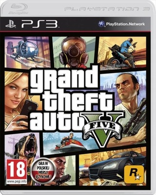 Grand Theft Auto 5 GTA V PlayStation PS3 po Polsku PL