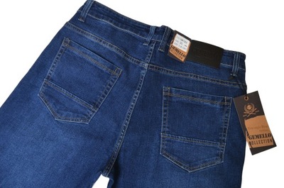 DŁUGIE spodnie jeans pas 92-94 cm W33 L36