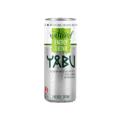 YABU ENERGY DRINK ZDROWY ENERGETYK BEZ CUKRU 250ML