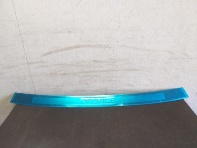 Бампер задня молдинг хром toyota proace фото №1