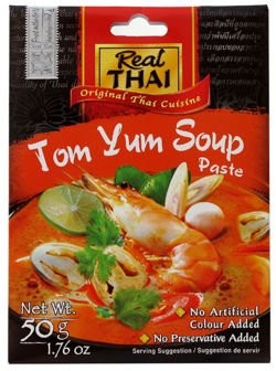 Pasta Tom Yum Do Zupy Krewetkowej 50g Real Thai