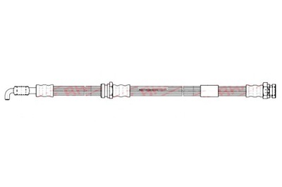 QUICK BRAKE CABLE DE FRENADO ELÁSTICO PARTE DELANTERA IZQUIERDA/DERECHA MAZDA 323 F VI 323  