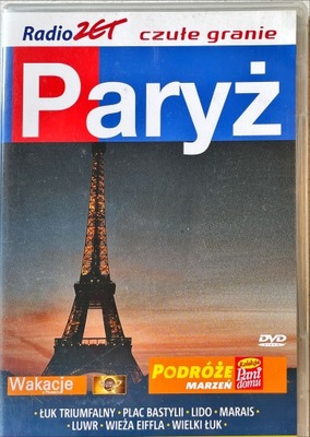 DVD PODRÓŻE MARZEŃ PARYŻ