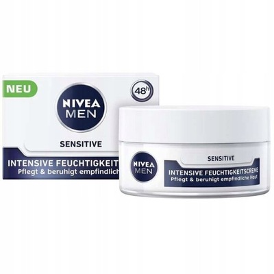 Krem do twarzy NIVEA MEN Sensitive nawilżający