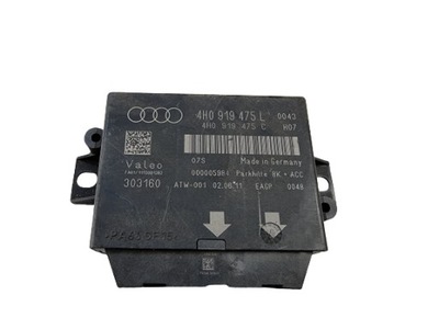 БЛОК УПРАВЛІННЯ ДАТЧИКІВ ПАРКТРОНІК 4H0919475Q AUDI A6 A7 S7