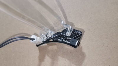 Volvo v60 s60 2011 световод  накладка на фару led drl правый фото №1