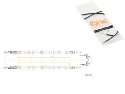 CABLE CABLE FRENOS DE MANO [COFLE]  