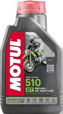 МАСЛО SILNIKOWY MOTUL 1L 510 2T / MOTOCYKLE PÓŁSYNTETYCZNY