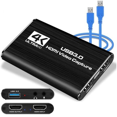 Wideo 4K HDMI gier USB 3.0 karta przechwytywania