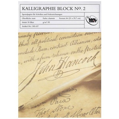 BLOK DO KALIGRAFII KALLIGRAPHIE BLOCK 50 ark. A4