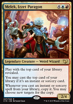 Melek, Izzet Paragon Commander 2015