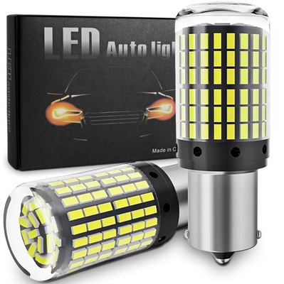 LUCES P21S BA15S 144 DIODO LUMINOSO LED SMD LUZ RETROVISOR MUY POTENTE  