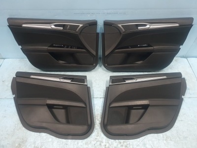 Обивка обшивка дверь ford mondeo mk5 правая задняя фото №1