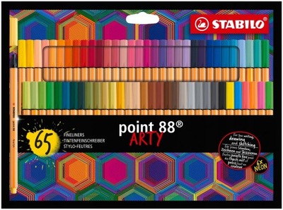 Cienkopisy STABILO POINT (65 kolorów) ARTY