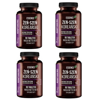 ESSENCE 4X ŻEŃ-SZEŃ KOREAŃSKI 360 t KOREAN GINSENG