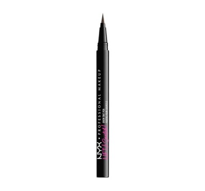 NYX PROFESSIONAL LIFT & Snatch Brow Tint Pen Pero na obočie 1ml 10 ČIERNA