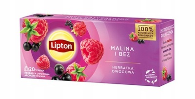 Herbata Malina i Bez LIPTON