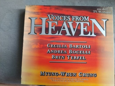 CD Heaven Cecilia Bartoli, Andrea Bocelli, Terfel