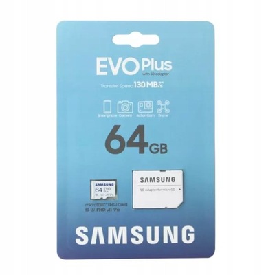Karta pamięci SAMSUNG Evo Plus microSDXC 64 GB