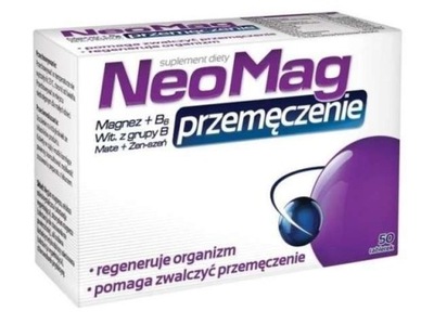 NEOMAG przemęczenie - 50 tabletek