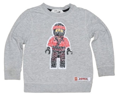 H&M BLUZA LEGO NINJAGO 4-6l 110/116