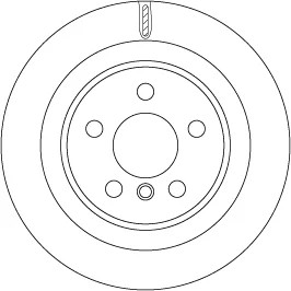 TRW DF6755 ДИСК ТОРМОЗНОЙ