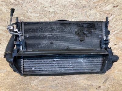 Радиатор вентилятор volvo v50 lift 07- 2.0d фото №1