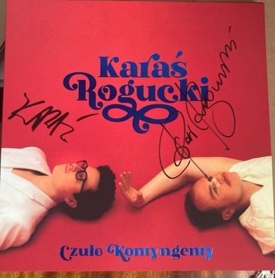 Karaś Rogucki-Czułe Kontyngenty Winyl LP autografy