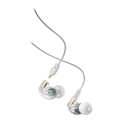 MEE Audio M6 PRO 2 gen Słuchawki monitory dokanałowe Przezroczysty