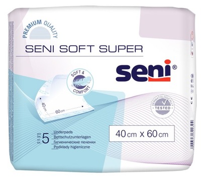 Seni Soft Super podkłady higieniczne 5 sztuk
