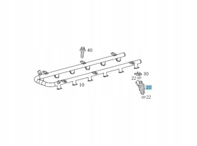 Оригінальний форсунка пального om137 фото №1