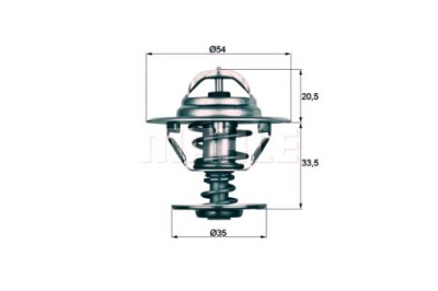 Mahle термостат audi isuzu jaguar mazda saab фото №1