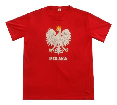 T-Shirt koszulka bluzka orzeł POLSKA rozmiar 158 PRODUKT POLSKI