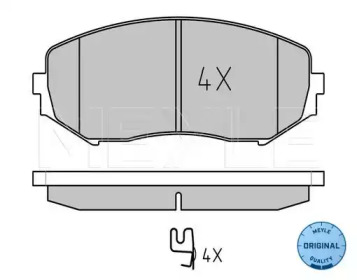 PADS BRAKE SUZUKI MEYLE  