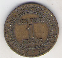 Francja 1 fr.1923