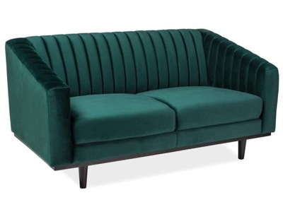 Sofa Asprey Velvet 2 zielony aksamit