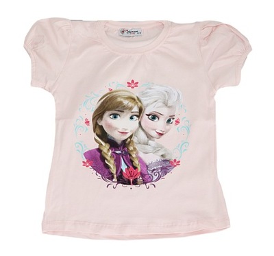 BLUZKA FROZEN KRAINA LODU FROZEN ELSA I ANNA R 116