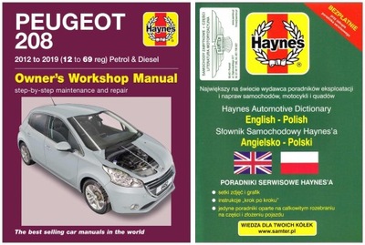 PEUGEOT 208 (2012-2019) MANUAL REPARACIÓN HAYNES +GRATIS 24H  