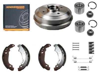 Гальмівні барабани гальмівні колодки підшипник renault clio iii modus фото №1