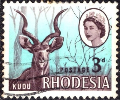 kol.bryt.Rhodesia QEII 3 d.