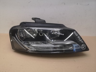 LAMP FRONT RIGHT AUDI A3 8P FACELIFT 08-12 OEM UK  